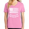 Ladies Core Cotton V Neck Tee Thumbnail